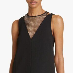 Ted Baker Tasmmin Shift Embellished Neckline Mini Dress